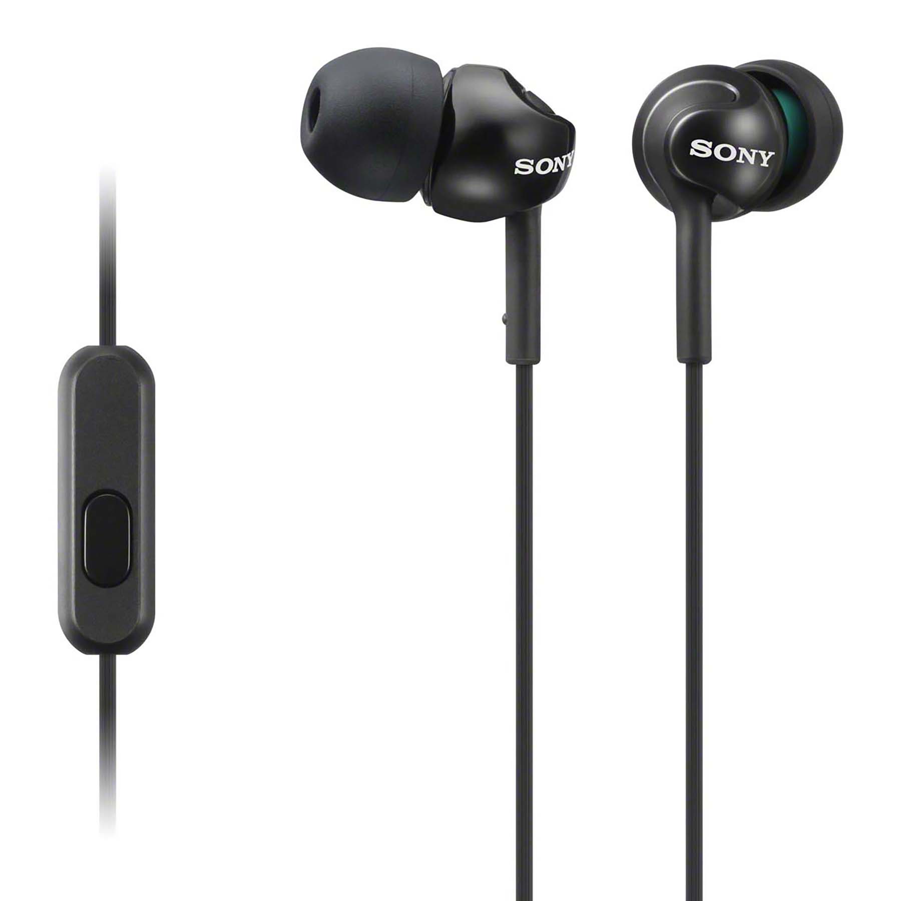 Sony Headset Canal Smartphone EX110 Black